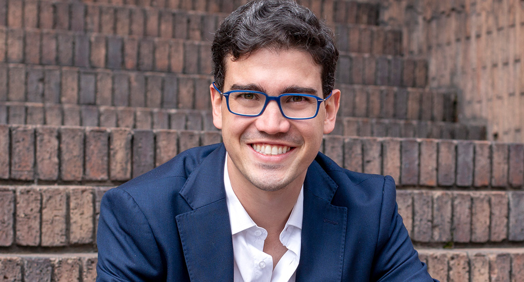 El emprendedor social colombiano Juan David Aristizábal, Premio Internacional 2021
